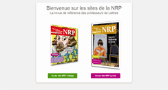 Desktop Screenshot of nrp-mag.com